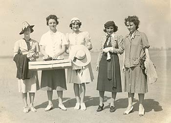 Louise Thaden, Second from Left, November 26, 1939
